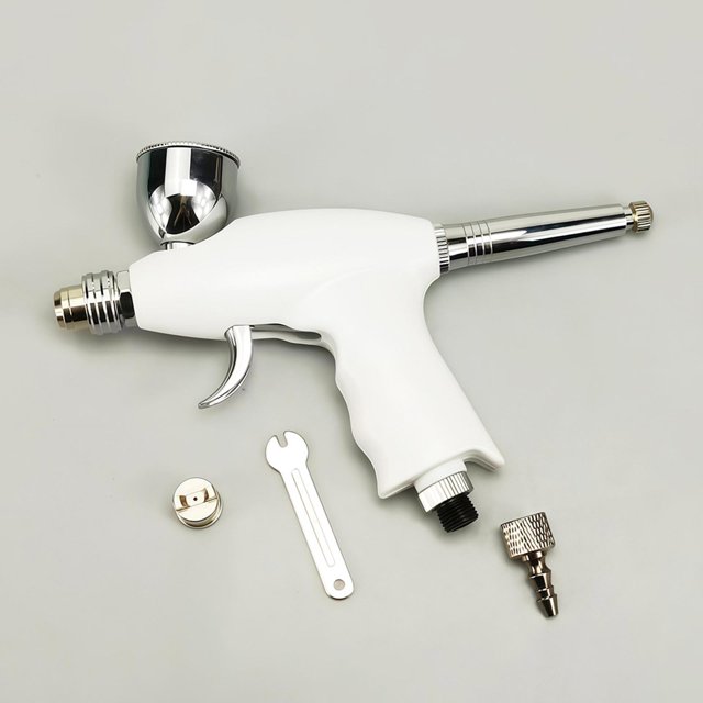 Kit de aerógrafo, herramienta de aerógrafo para manualidades, cómodo, versátil, de rendimiento, accesorio para decoración de uñas, trabajos de