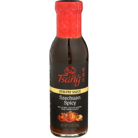 House of Tsang SZECHUAN SPICY Stir Fry Sauce, 11.5 OZ (Pack of (Best Spicy Stir Fry Sauce)