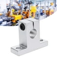 thumbnail image 1 of Rail Accessory, Shaft Bracket High Strength Exquisite Craftsmanship 4Pcs Aluminum Alloy Strong Durability  For Rails, 1 of 8