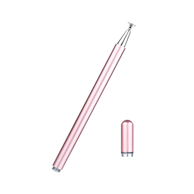 TFixol Universal Stylus Pen Capacitive Pen with Magnetic Absorption Silicone Head Sensitive Touch Control for Phone Tablet Rose Gold