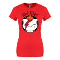 thumbnail image 1 of VI Pets - Camiseta David Meowie para Mujer (Rojo), 1 of 2