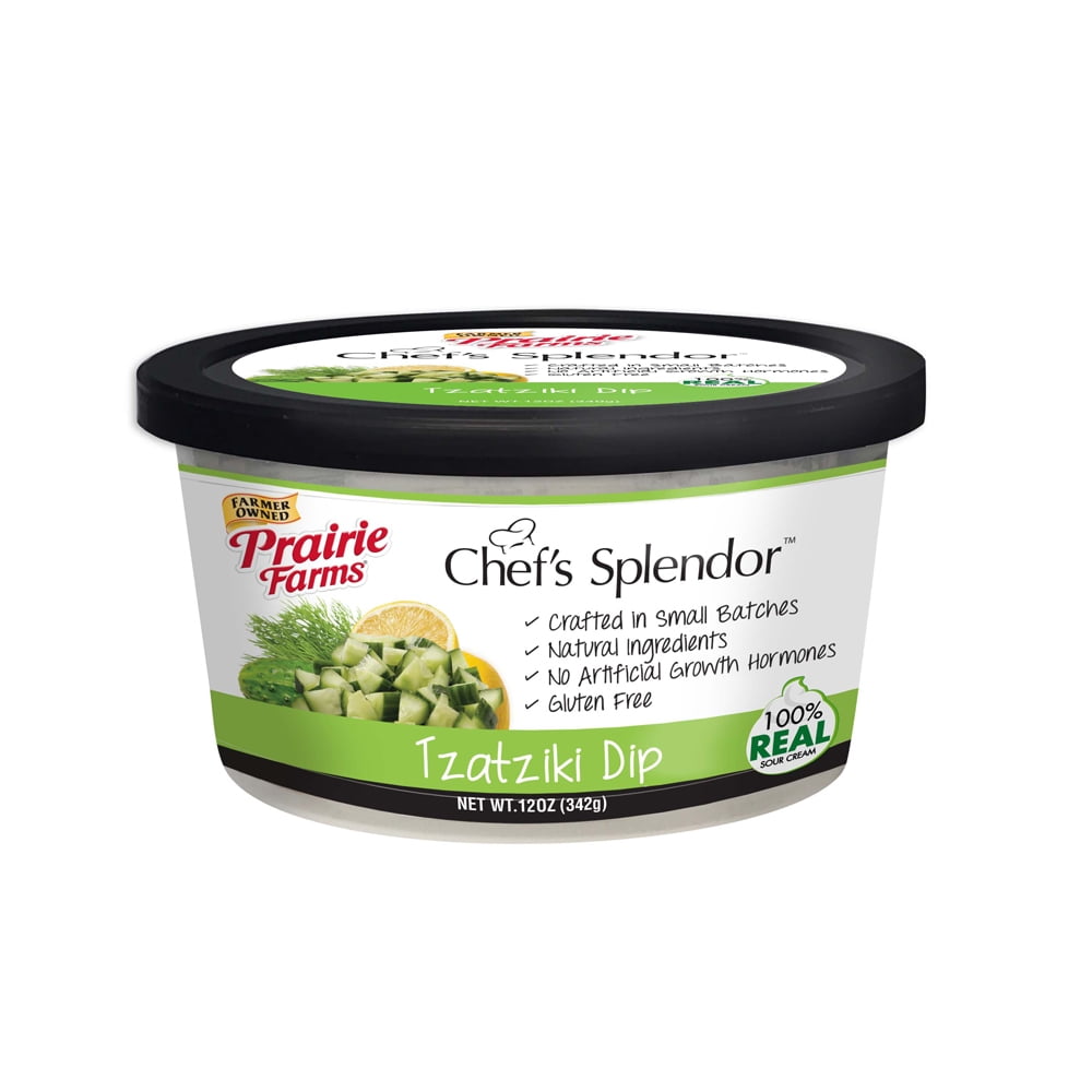 Prairie Farms Chef's Splendor Tzatziki Dip, 12 Oz.