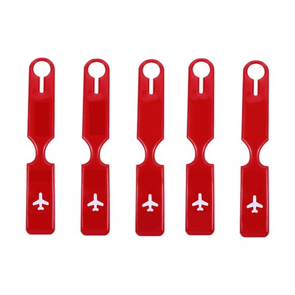 FENGGUIQU 5Ud Placas Identificadoras Para Equipaje En Con Y Fácil Uso