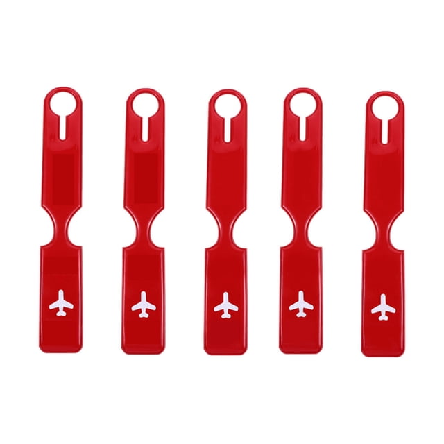 FENGGUIQU 5Ud Placas Identificadoras Para Equipaje En Con Y Fácil Uso
