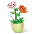 thumbnail image 2 of Bonsái de flores en bloque bloque de construcción sin rebabas planta en maceta colorido pulido fino fácil montaje educativo para adultos ANGGREK  Otros, 2 of 7