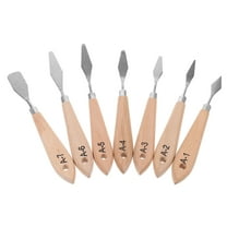 WORGEOUS  7 Pcs Cake Decorating Tools Art Oil Painting Knife