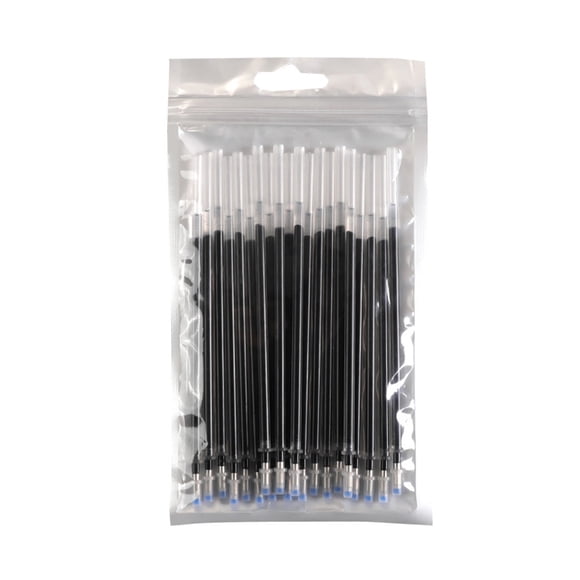 Dusknt20Pack Recharge de Stylo à Bille Stylo Plume Fine École Fournitures de Bureau Neuf, 20X Recharges