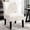 White, variant on Color - customizable Design - Contemporary Chair with Beautiful Fabric Patterns, Enhanced Aesthetic