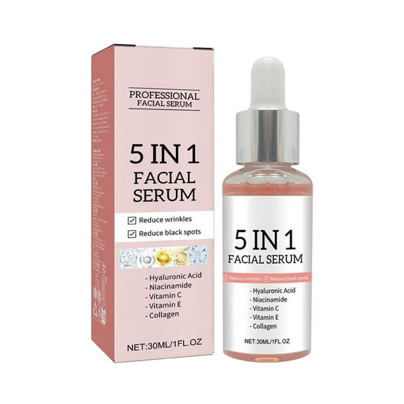 Kokovifyves 5 and 1 Facial Nourish and Beautify The Moisturize The Resist Wrinkling Tighten and Reduce Spots 30ml