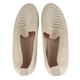 thumbnail image 1 of Women Mesh Knit Hollow Shoes Soft Soled Fashionable Elegant Casual Breathable Slip On Shoes for Shopping Khaki 39, 1 of 24