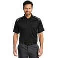 thumbnail image 1 of Cornerstone ®  Select Snag-Proof Two Way Colorblock Pocket Polo. Cs416 M Black/ Charcoal, 1 of 1