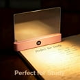 thumbnail image 4 of Flat Book Light without Battery,1200mAh Rechargeable & Dimmable Full-Page Reading Light,Features 3 Eye-Protecting Colors (Warm/Neutral/White Light) and Smart Timer,Perfect Portable Clip Lamp, 4 of 7