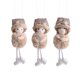 thumbnail image 4 of Decoración del árbol de Navidad Linda muñeca encantadora portátil hermosa Navidad Ángel muñecas Retro juguetes de peluche para el hogar Kits de decoración para fiestas en forma de corazon Toystoory HA070549-02, 4 of 6