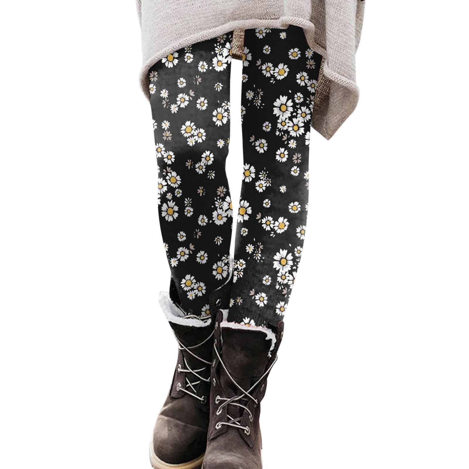 Aayomet High Waisted Seamless Workout Leggings Womens Printed Yoga Leggings Running Pants Just Fab Yoga Pants White L Walmart