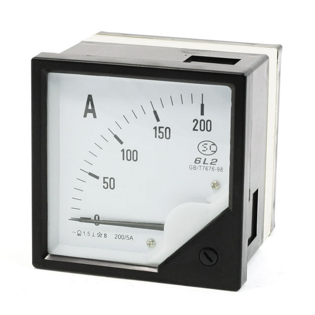 Unique Bargains 0-200A Analogue AC Ammeter Current Panel Meter 6L2 1.5 Accuracy