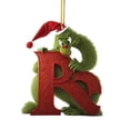 thumbnail image 1 of Decoración navideña colgante, árbol de Navidad, letras acrílicas de Grinch R para, 1 of 9