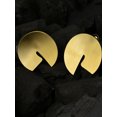 thumbnail image 1 of Gold Plated Designer Geometric Studs, 1 of 4