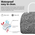 thumbnail image 3 of Insulated Lunch Bag for Women, Floral Print Oxford Fabric Lunch Box, Leakproof Thermal Cooler Tote for Work, School & Picnic, Leopard Animal Print, 3 of 5