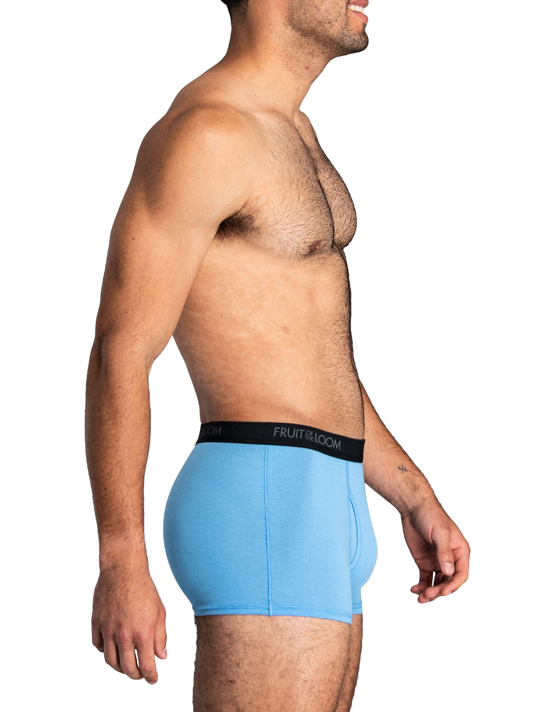 Fruit of the Loom Men's Cotton Stretch Trunk Underwear, 6-Pack photo 4