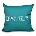 thumbnail image 2 of Simply Daisy 16" x 16" Family Word Print Pillow, Green, 2 of 2