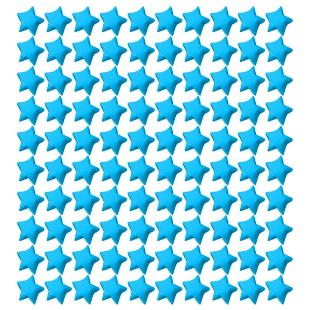 Manualidades de Estrellas de Papel para Hacer Tú Mismo, Set de 100 Estrellas, Material Colorido para Manualidades, Perfecto para Regalos de Navidad, Decoraciones Navideñas, Decoración de Fiestas, Div