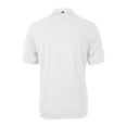 thumbnail image 3 of Men's Cutter & Buck White Kansas City Royals City Connect Virtue Eco Pique Recycled Polo, 3 of 3