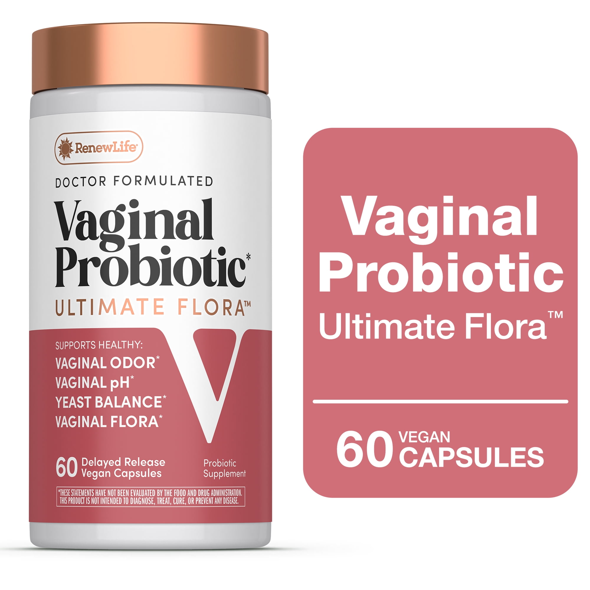Renew Life Vaginal Women's Health Probiotic, 60 Count