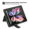 thumbnail image 4 of Dteck Case for Samsung Galaxy Z Fold 3 5G (2021),Luxury Business Leather Magnetic Card Holder Wallet Case with S-Pen Holder Pocket Hybrid PC Protective Kickstand Cover,Black#01, 4 of 13