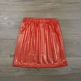 thumbnail image 6 of JAJAHO Girls Glitter Skirts Sequins Stretchy Slim Fit Carnival Show Performance Mini Skirt Elastic Waist A Line Stylish Skirt, 6 of 7