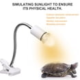 thumbnail image 3 of Lámpara de calor para reptiles con base E27, bombilla de 25W incluida, cuerpo flexible en color blanco, diseño especial para simular la luz solar y garantizar la salud de tus mascotas., 3 of 6