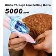 thumbnail image 3 of Cordless Dog Paw Trimmer - Low Noise Small Clippers With Double Usb Rechargeable Clipper For Dogs Cats And Pets Trimming Hair Around Paws  Eyes Ears Face Rump, 3 of 7