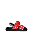 thumbnail image 3 of Disney Minnie Mouse Womens Double Band Slippers, 3 of 7