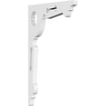 thumbnail image 1 of Ekena Millwork BKTP01X06X11CE Support de Cena - 0,62 x 6,5 x 1,87 Po., 1 of 1