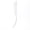 White, variant on Hair Styling Comb With Steel Tail Pin Ergonomic Curved Designs For Precise Parting Tail Teasing Comb