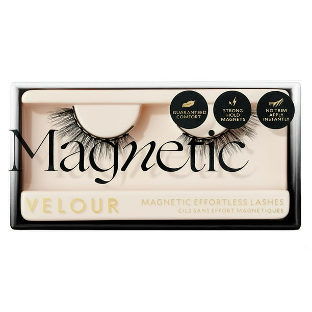 Pestañas magnéticas de terciopelo, pestañas postizas de lujo, reutilizables, hasta 30 veces más largas y veganas, para todo tipo de ojos, pestañas naturales, delineador magnético no incluido (Stick It