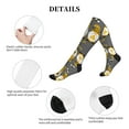 thumbnail image 5 of Pofeuu Bee Kind Print Compression Socks for Women & Men Circulation - Best Support for Nurses,Running,Athletic,Sports, 5 of 7