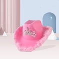 thumbnail image 4 of Sombrero de vaquero de corona Sombrero de para Zulema Sombrero de vaquero, 4 of 8