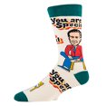 thumbnail image 2 of OoohYeah Mens Funny Novelty Crew Socks, Mister Rogers Neighborhood, You Are Special, 2 of 4