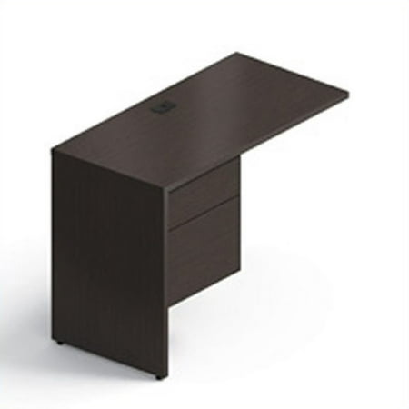 Global Genoa Left Side Flush Height Return in Dark Espresso