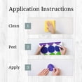 thumbnail image 6 of Decalcomania 42 Pieces 3" Polka Dots Wall Sticker Circle Wall Decal for Kids Bedroom, Classroom, Playroom Decor - Removable Vinyl Wall Stickers Dots 7 Primary Colors, 6 of 7