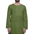 thumbnail image 2 of Atasi Kurta-Formen Indiens en Coton Uni à Manches Longues Ethniques pour Garçons, 2 of 5