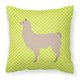 thumbnail image 1 of "Treasures BB7742PW1414 Llama Green Outdoor Canvas Fabric Decorative Pillow, 14"" x 3"" x 14""" Caroline's Treasures BB7742PW1414, 1 of 1