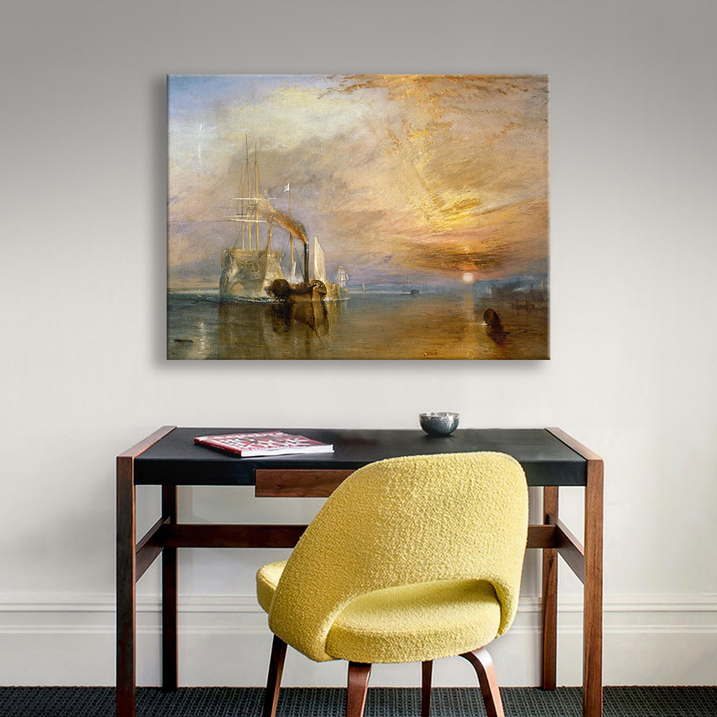 ArtWall William Turner The Fighting Temeraire Wall Art
