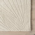 thumbnail image 4 of Rugs USA x Padma Lakshmi Stillpoint Radiating Pattern Wool Rug, 6' x 9', Stillpoint Ivory, 4 of 7