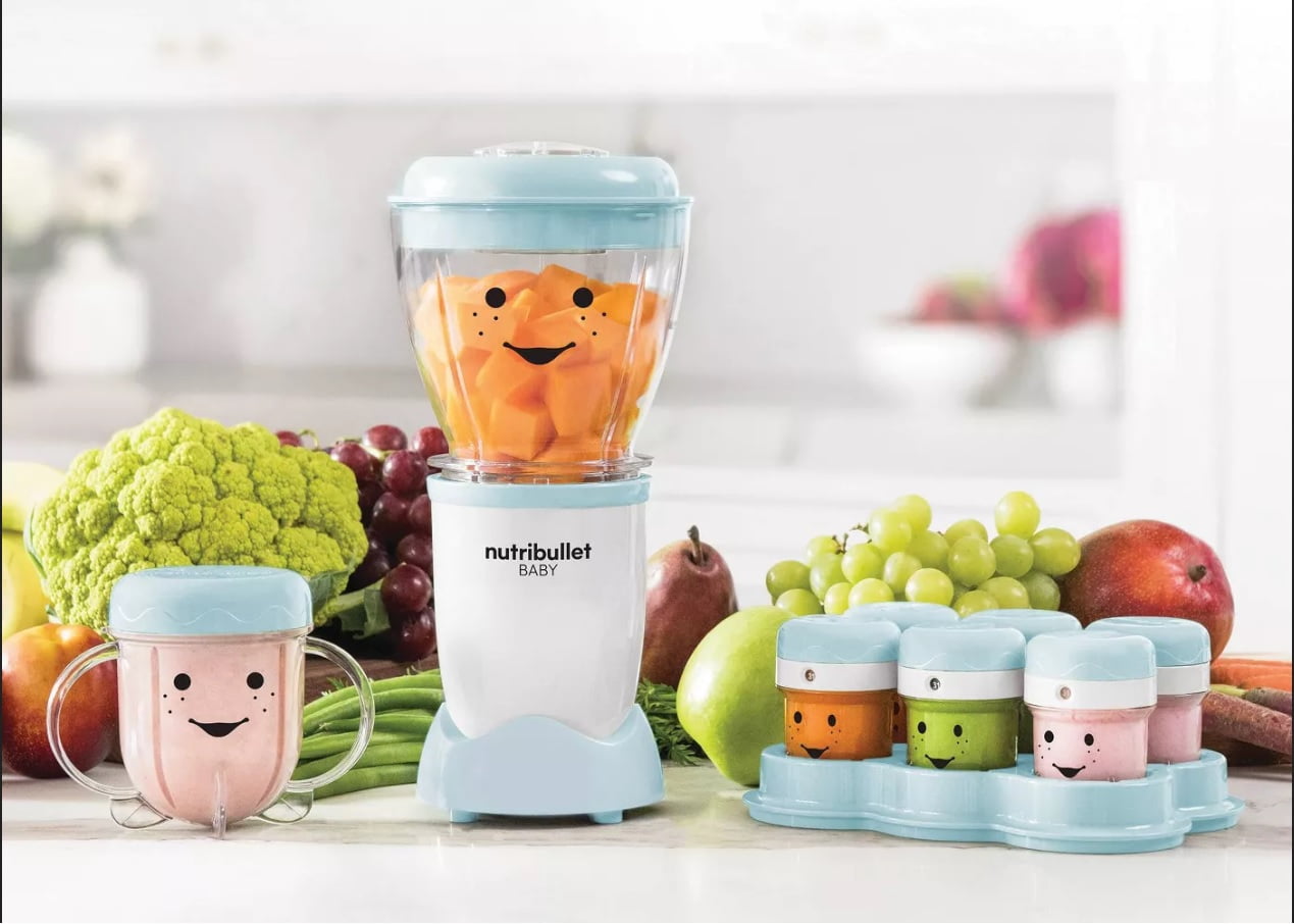 38 Piezas NutriBullet Baby Bullet Complete Food Blender Processor