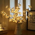 thumbnail image 1 of Lámpara de rama LED, 20 luces LED de hadas decorativas con batería cargada para la decoración de la habitación del hogar el día de Navidad Adepaton LL-2336-3, 1 of 8