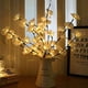 thumbnail image 1 of FloreceBien Winnes LED Zweig Lampe, 20 LEDs dekorative Lichterkette Licht Batterie aufgeladen para la decoración de la habitación del hogar Weihnachtstag (Wei? 2 Stück), 1 of 8