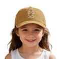 thumbnail image 4 of Kids Baseball Cap With Embroidered Letters All Season Outdoor Sun Adjustable Washed Hat Boys Girls Clothes, 4 of 7
