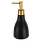 thumbnail image 1 of Dispensador de jabón de 1 pieza de 9.5 oz, dispensador de jabón para manos y platos para cocina, negro mate, 1 of 6