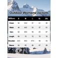 thumbnail image 6 of Pdbokew Packable Rain Jacket for Women Waterproof Raincoats with Hood Wine XL, 6 of 6